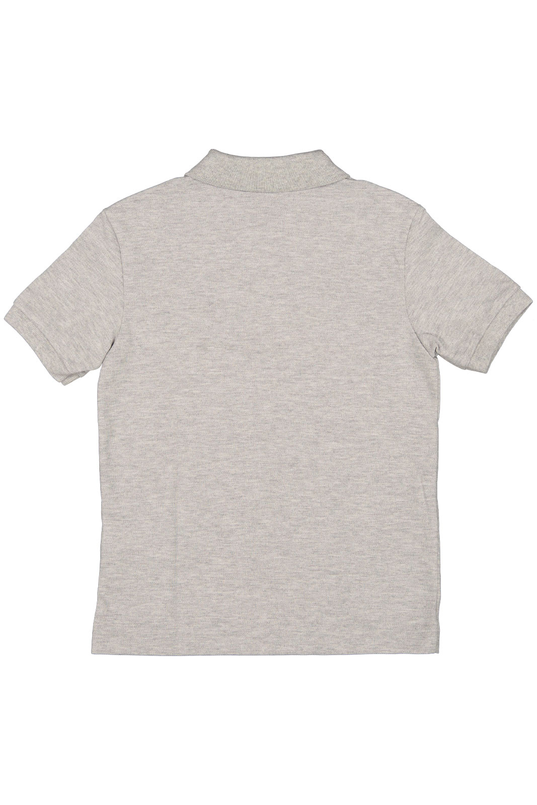 Short sleeved Ribbed Collar Shirt.