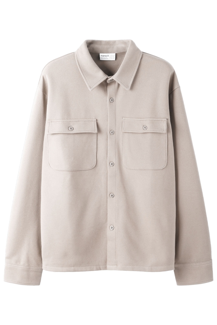 NKMDARIN LS SWEAT OVERSHIRT UNB