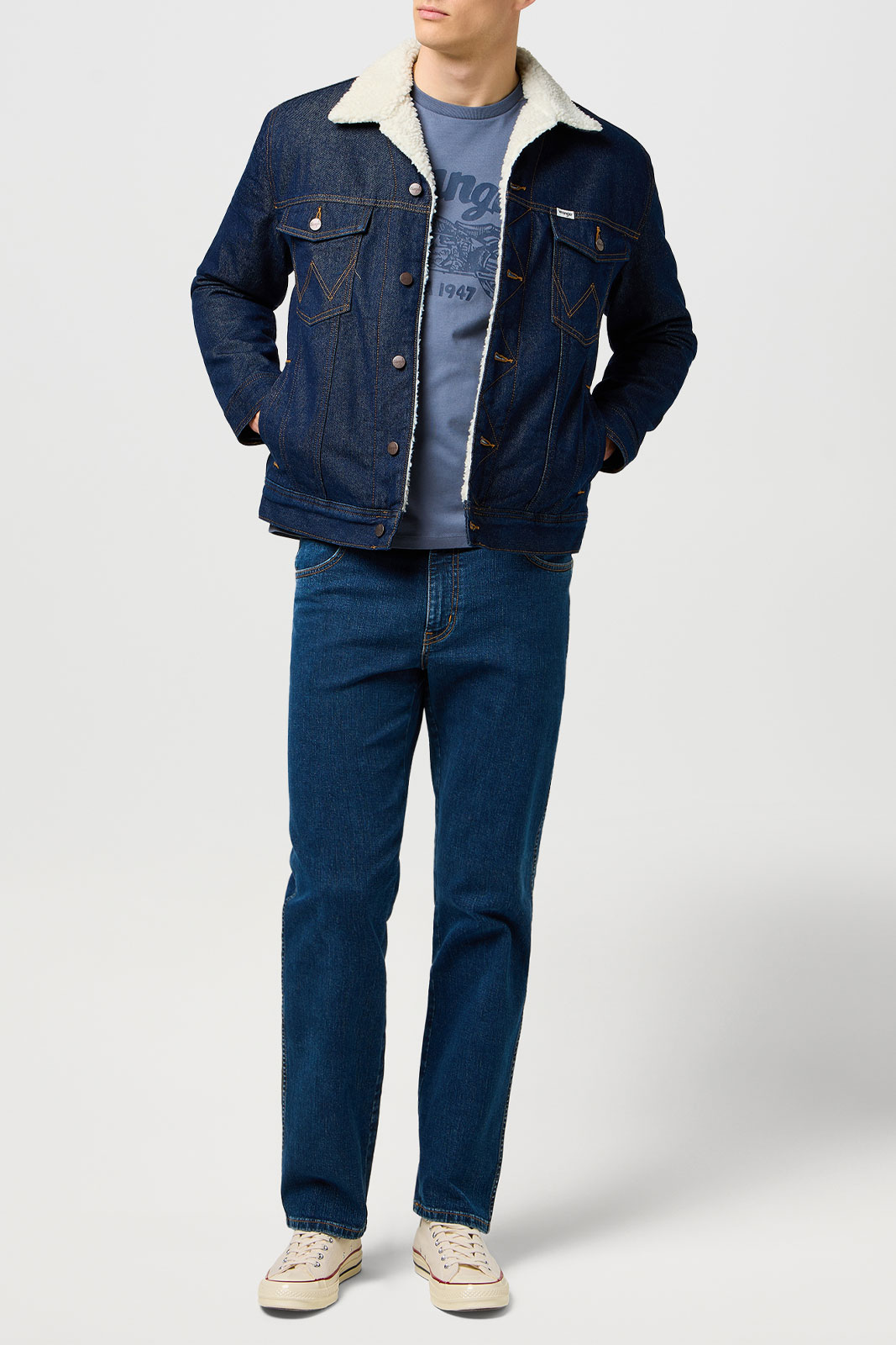 Sherpa Denim Jacket