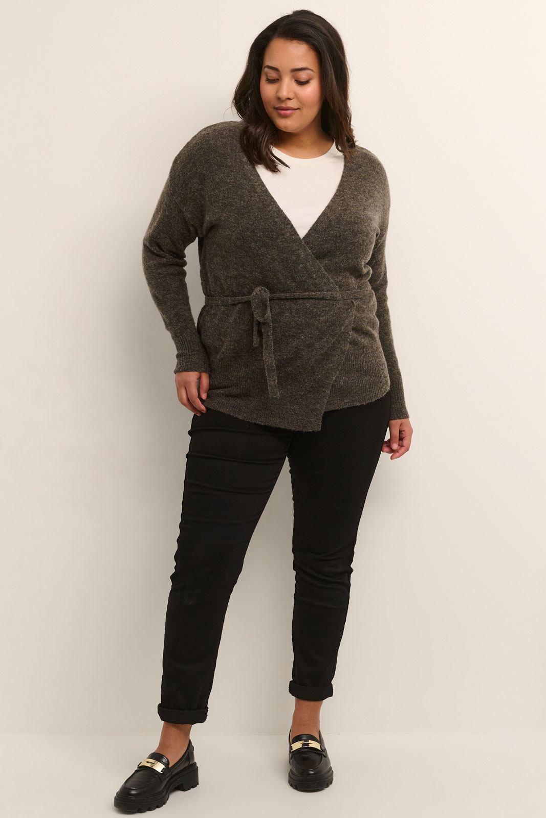 Kcwelly Wrap Cardigan.
