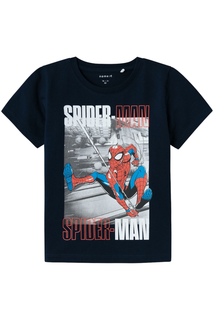 Nmmmcken Spiderman Ss Top Box Mar