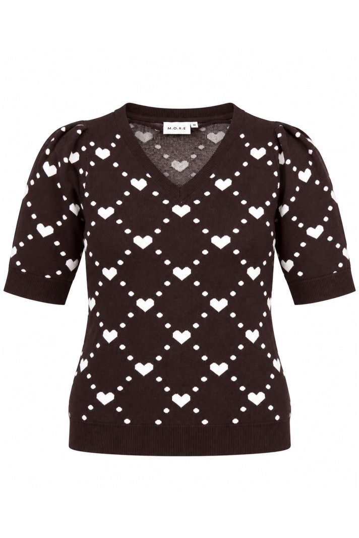 Mingel More Pullover Hearts