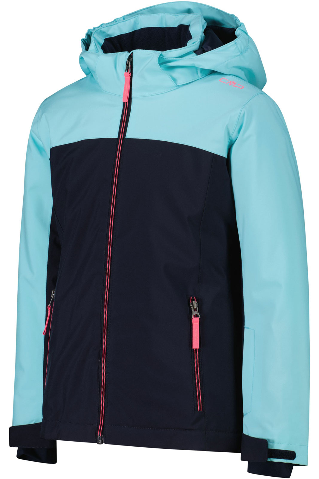 Girl Jacket Snaps Hood.