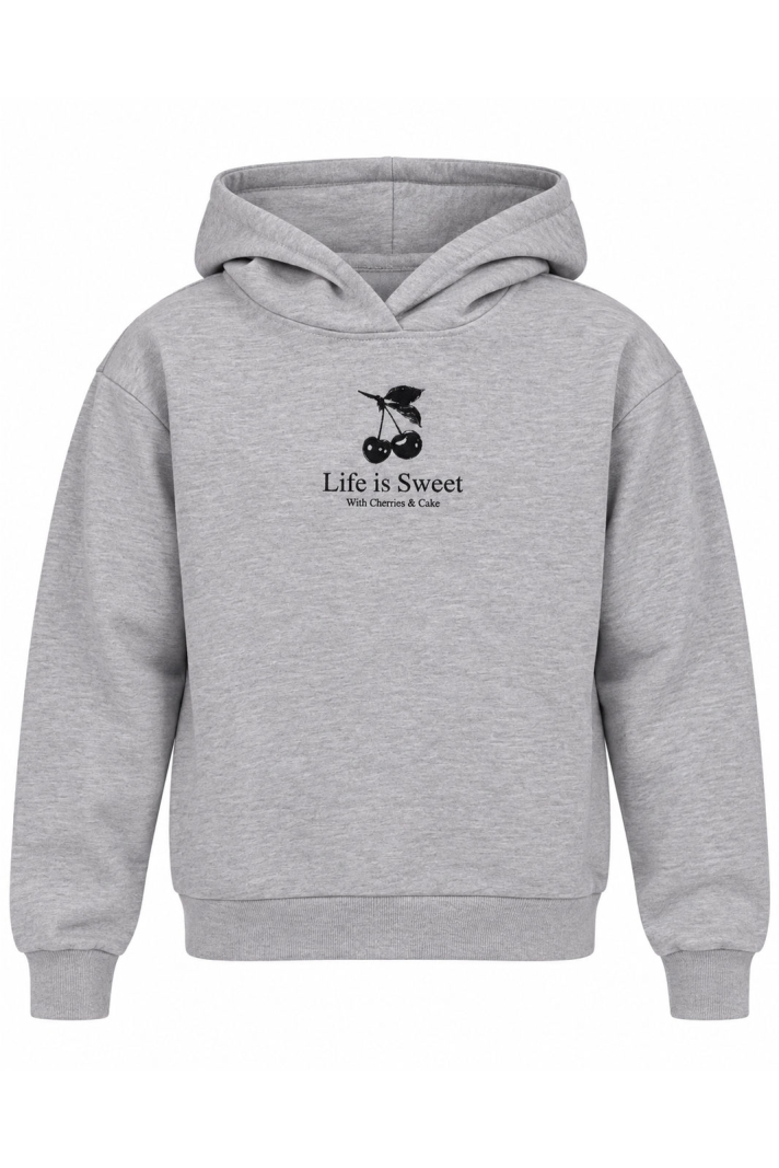 NKFOSANNE LS NREG SWEAT WH BRU BOX