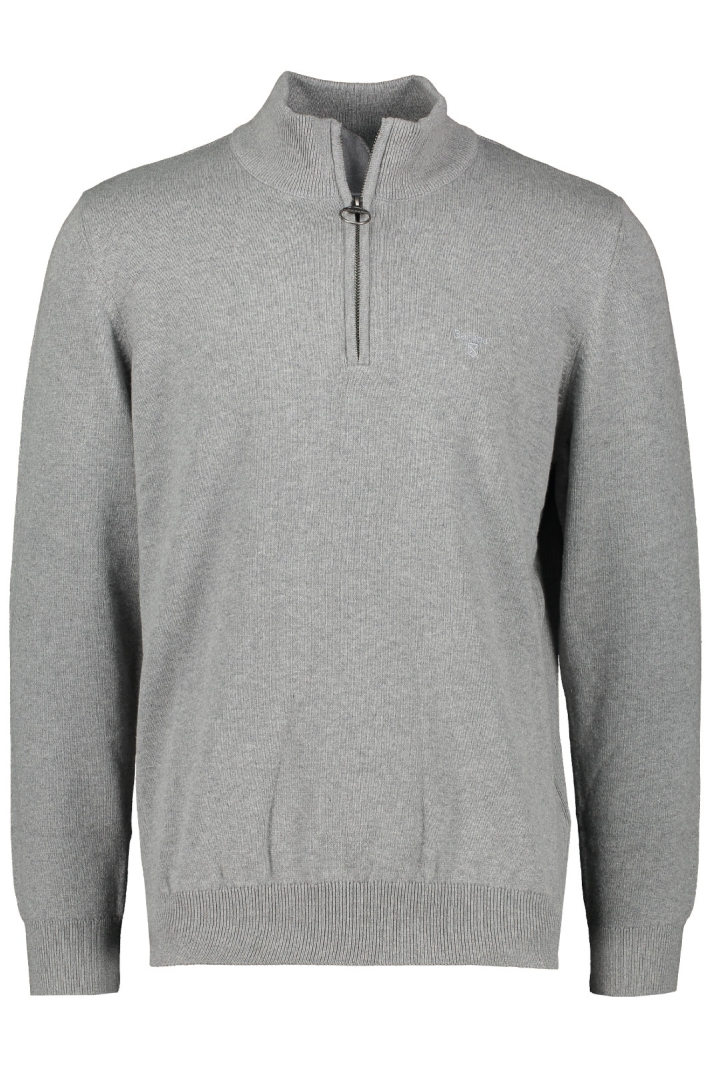 Barbour Cotton Half Zip Knitted Jumper