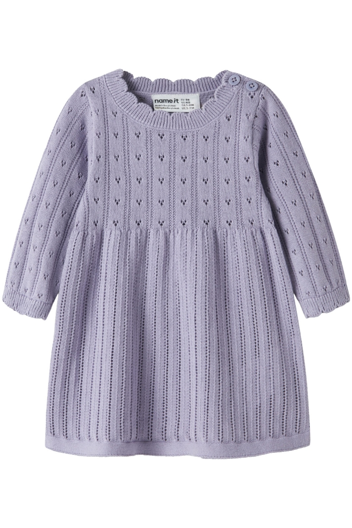 NBFOXENIA LS KNIT DRESS