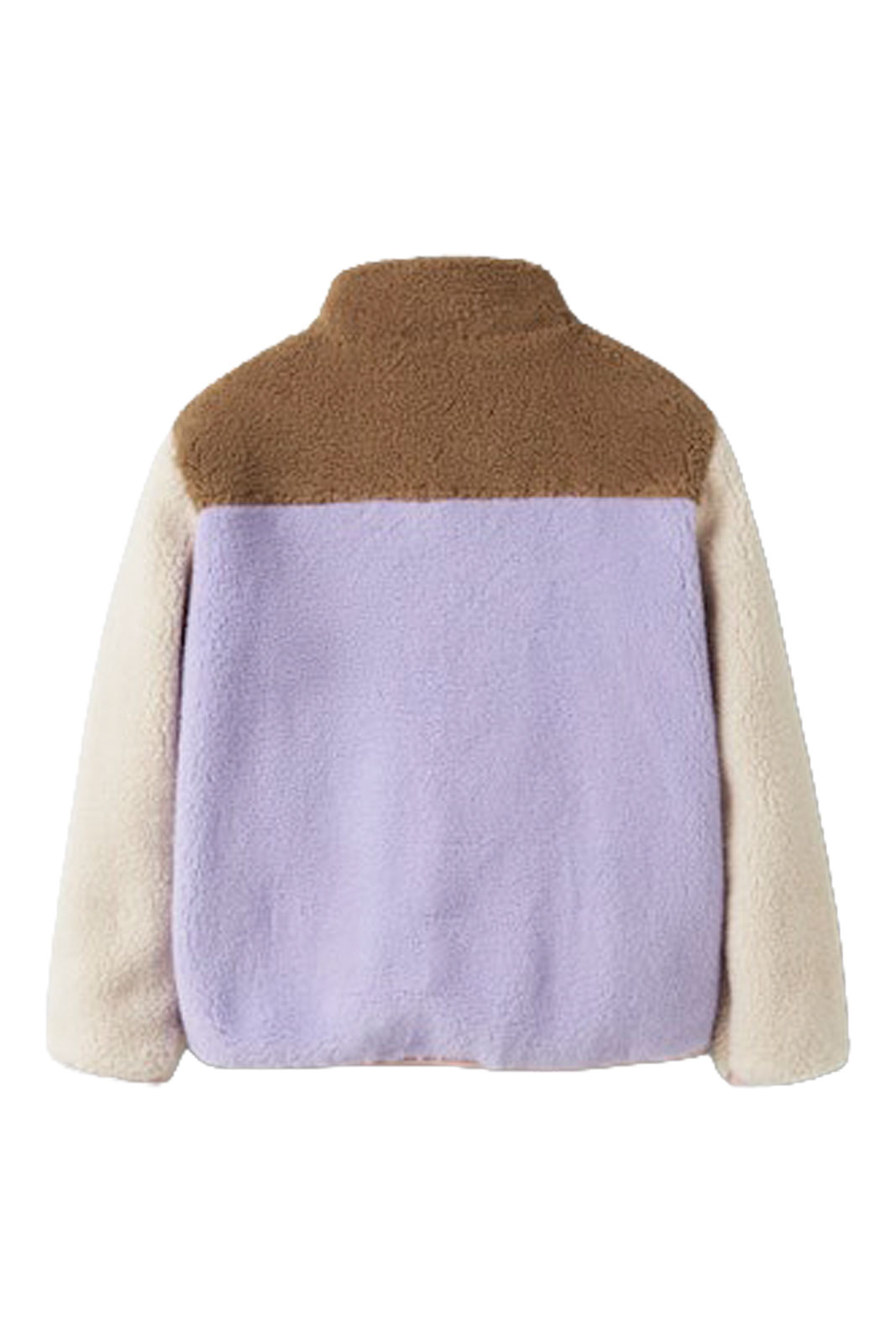 NKFMACEY TEDDY JACKET BLOCK