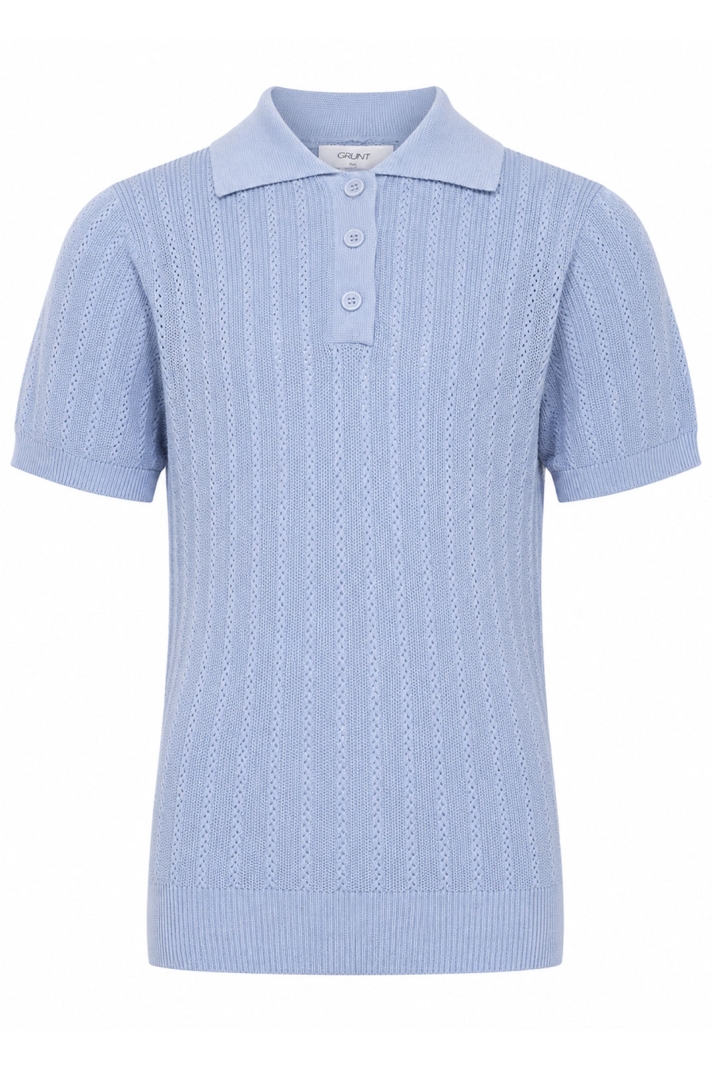 Grseha Sap Ss Polo Knit