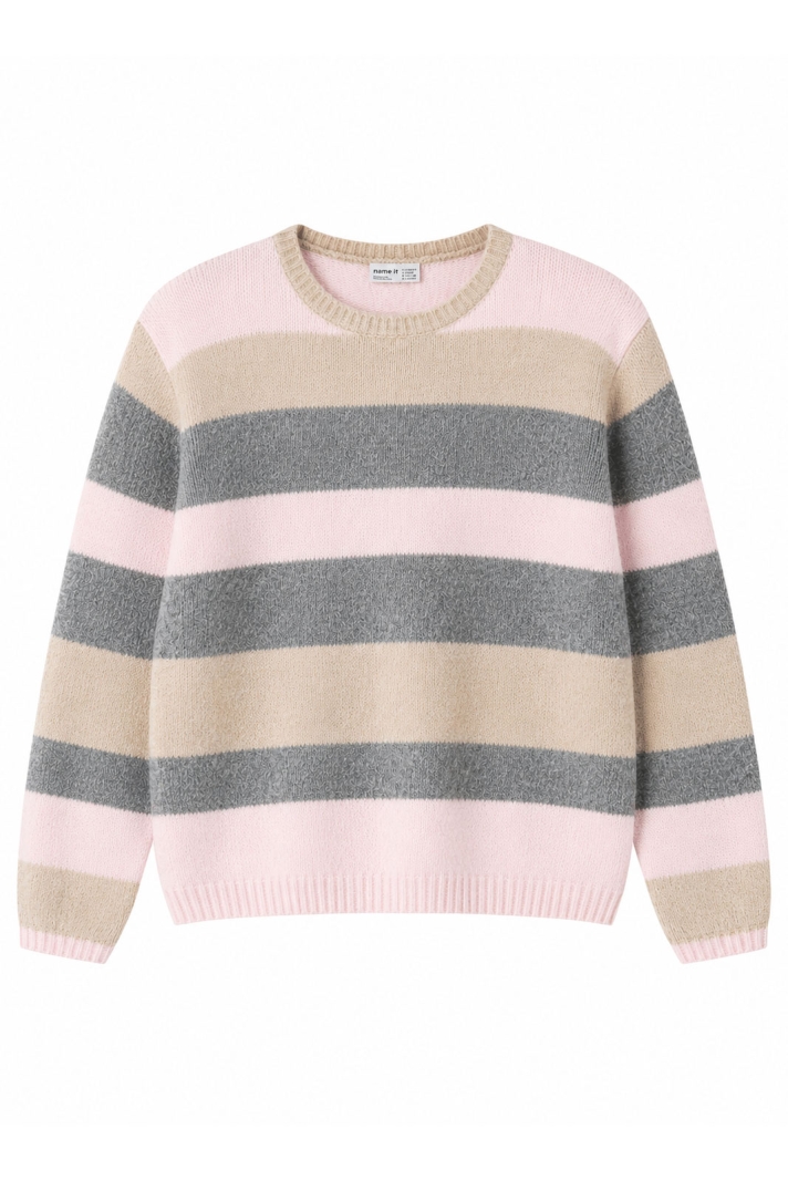 NKFLUCI LS LOOSE KNIT