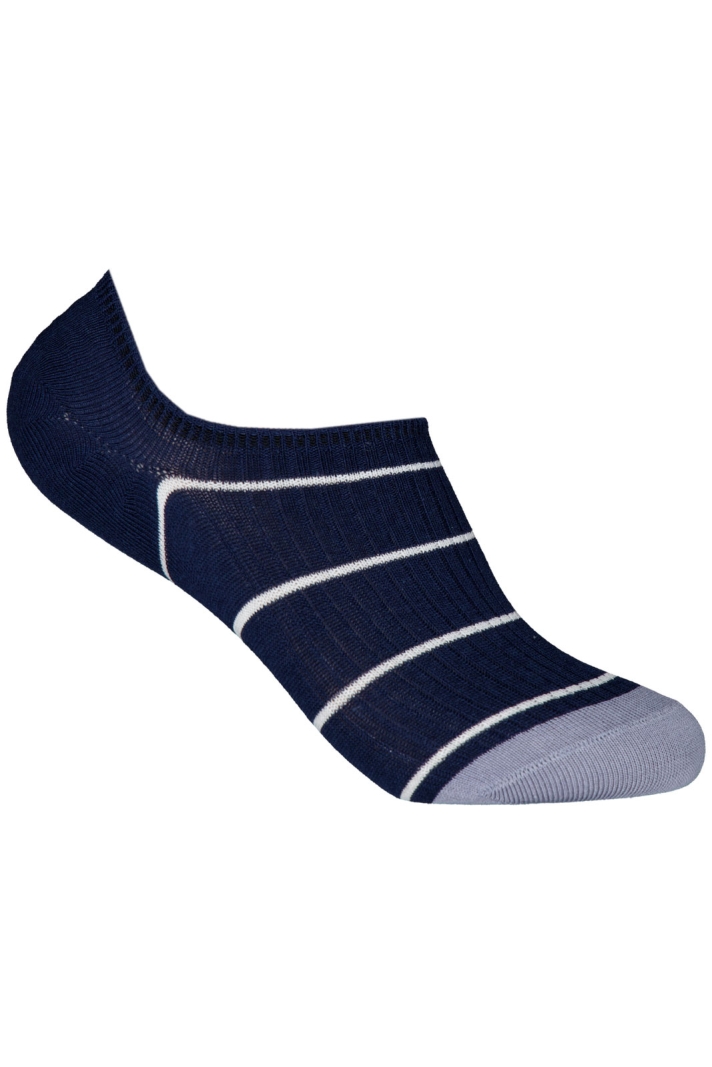 Bomullsstrumpa No-show