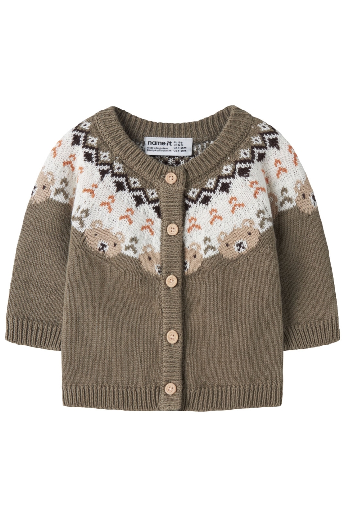 NBMOSMANE LS KNIT CARD