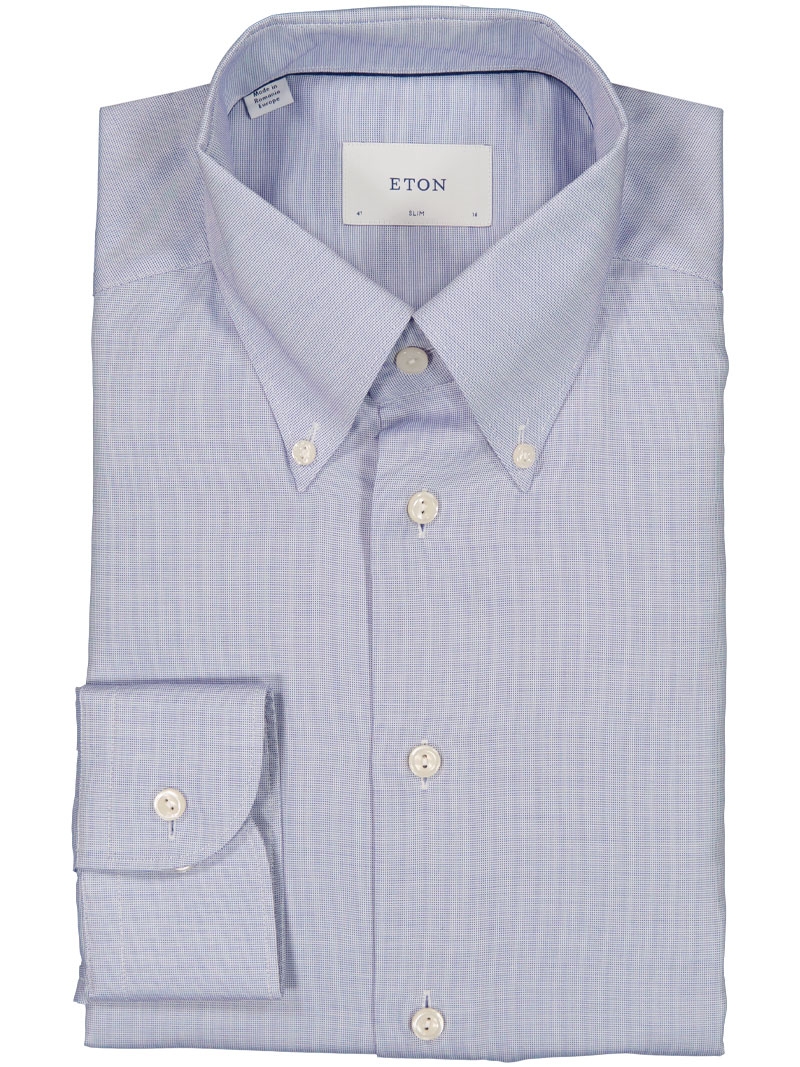 Button Down Rounded Single Slim