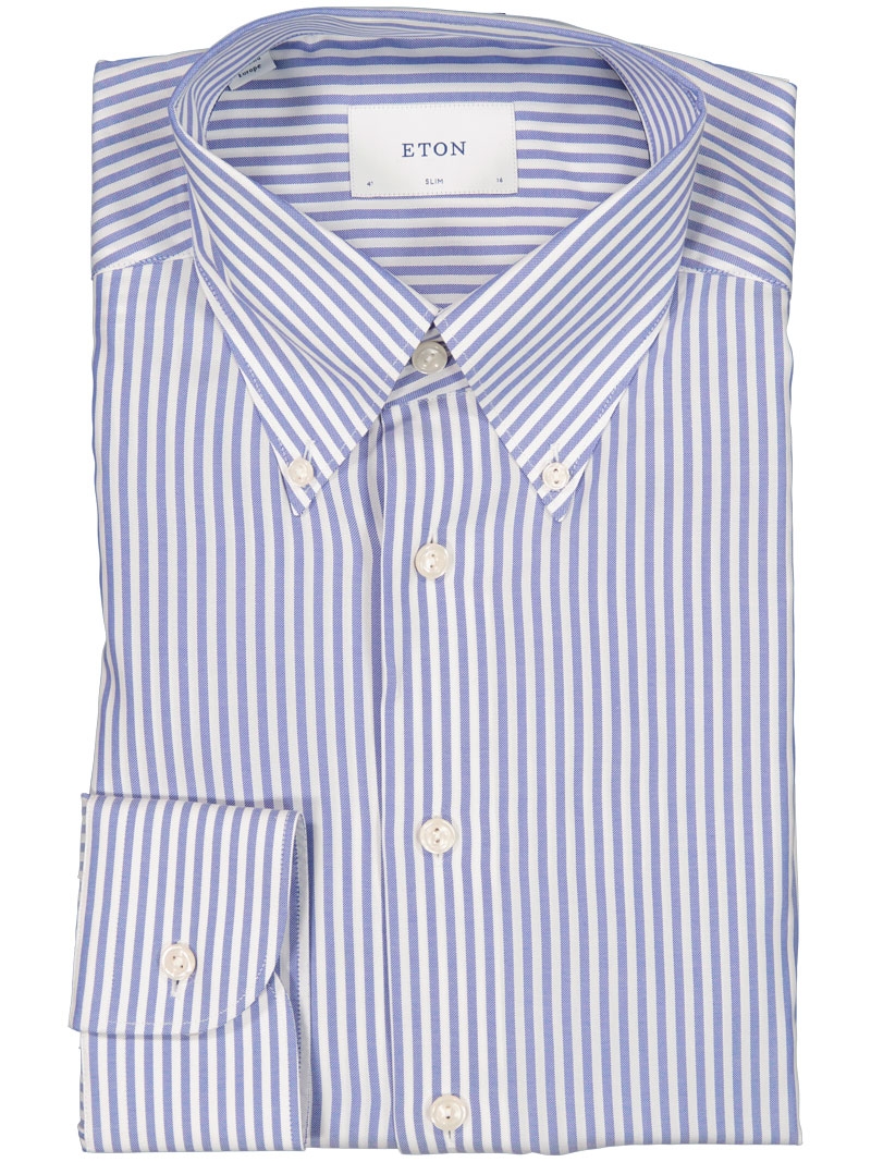 Button Down Rounded Single Slim