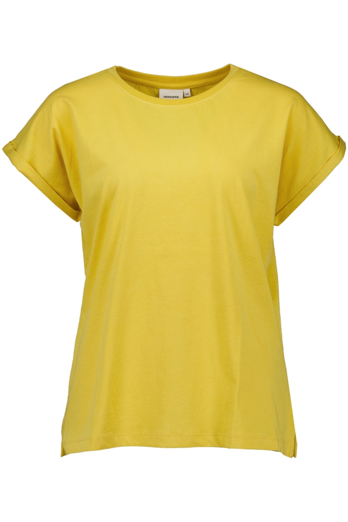 T-shirt Visby Base Misted Yellow