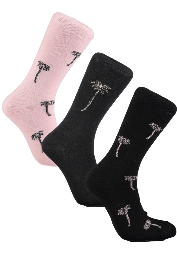 STANIE PALM 3-PACK SOCKS