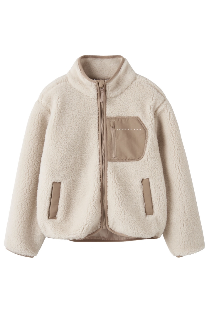 NKNMATTIA SHERPA JACKET PB