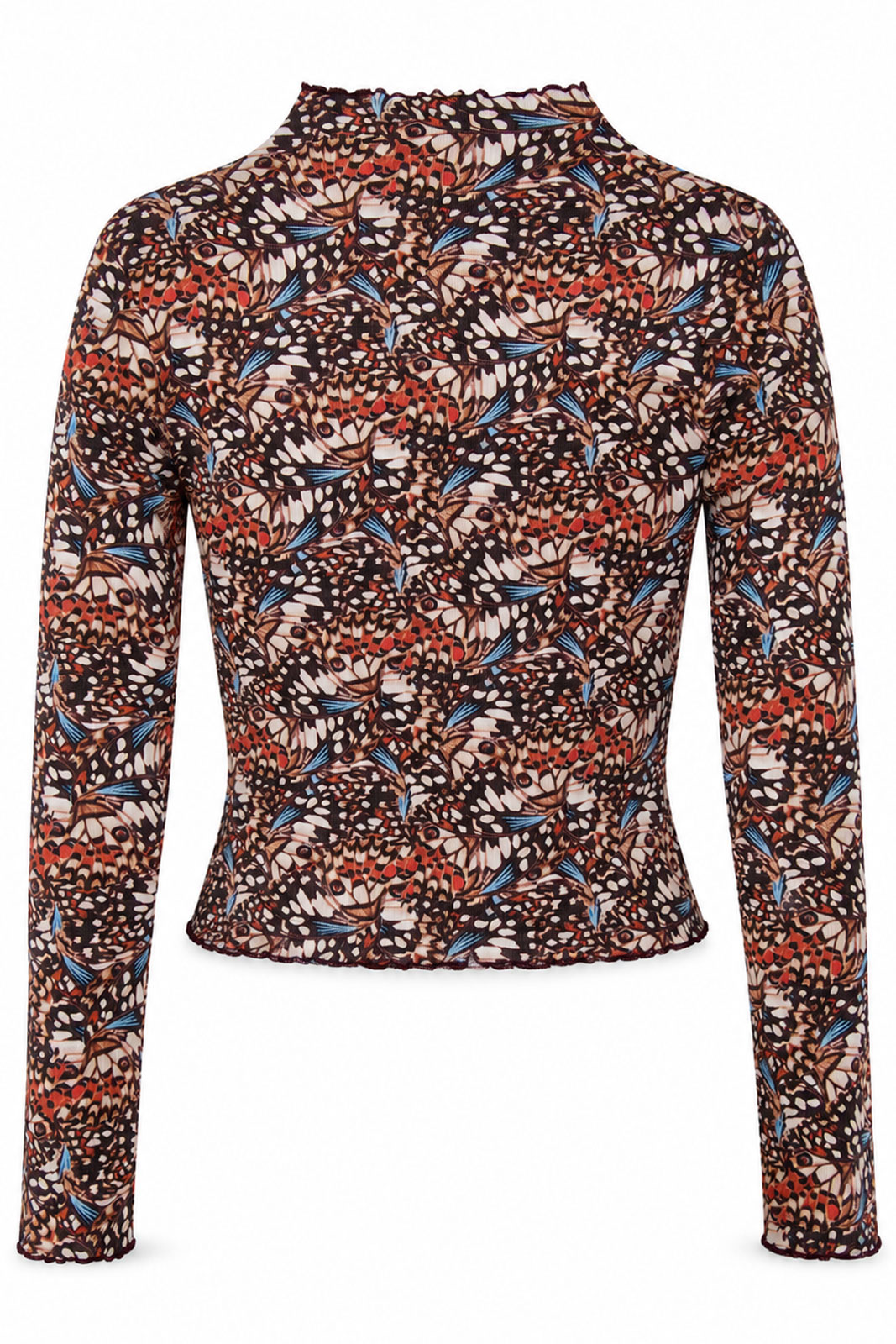 Rib Top Ryd Butterfly Wings Multi Color
