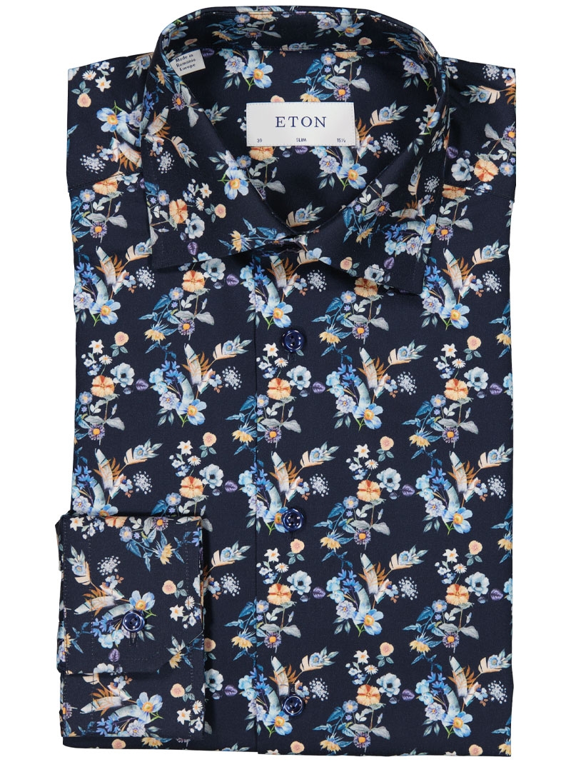 Cut Away Collar Single Cuff Slim Fit