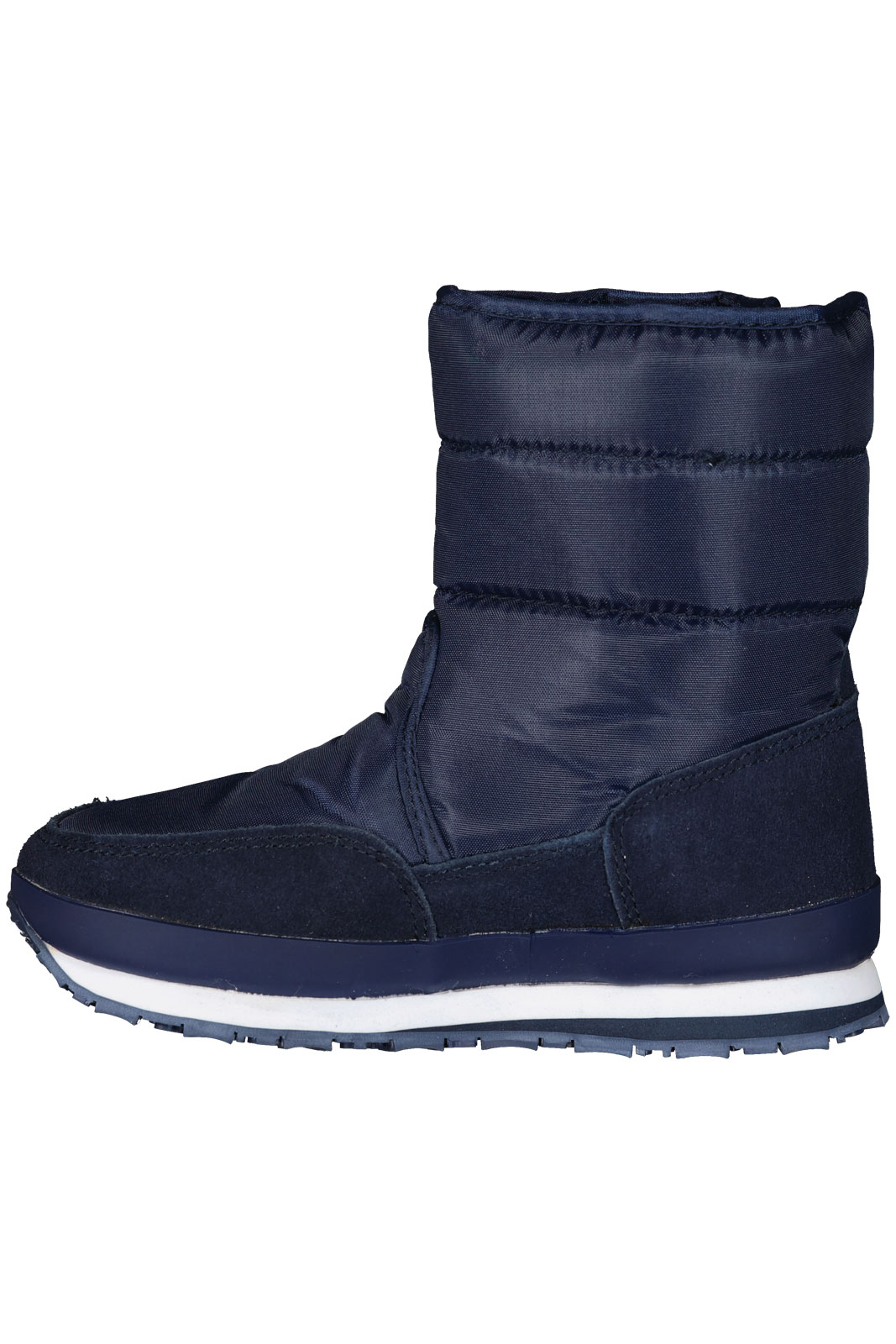 Rd Nylon Suede Solid Kids Winter Boots