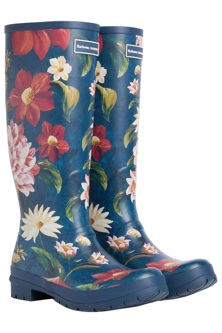 Barbour X Fr Wild Flower Welly