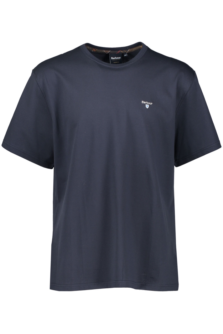 Barbour Tartan Trim Pique T-shirt