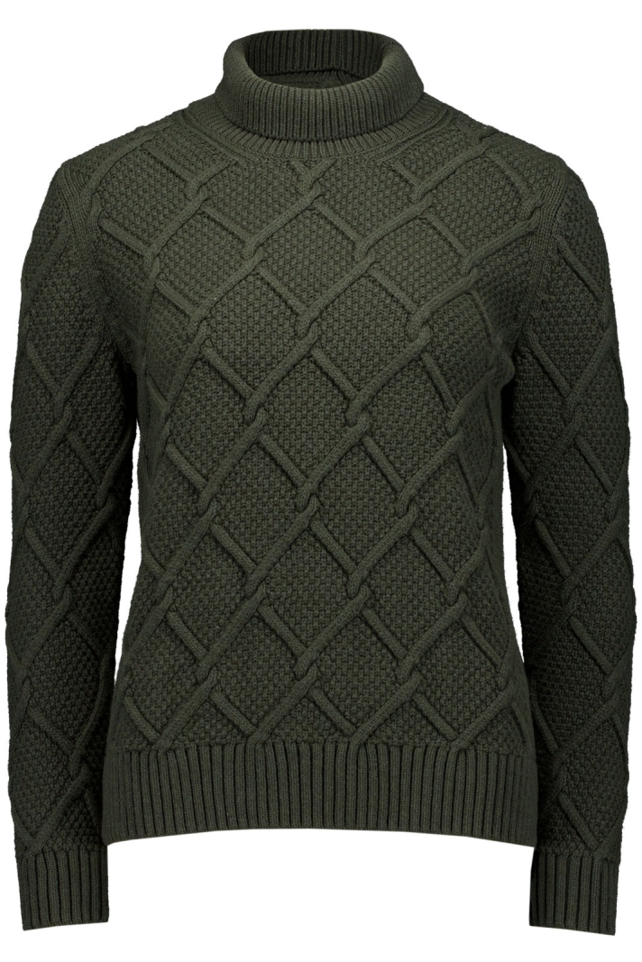 Barbour Burne Roll Neck Knitted Jumper