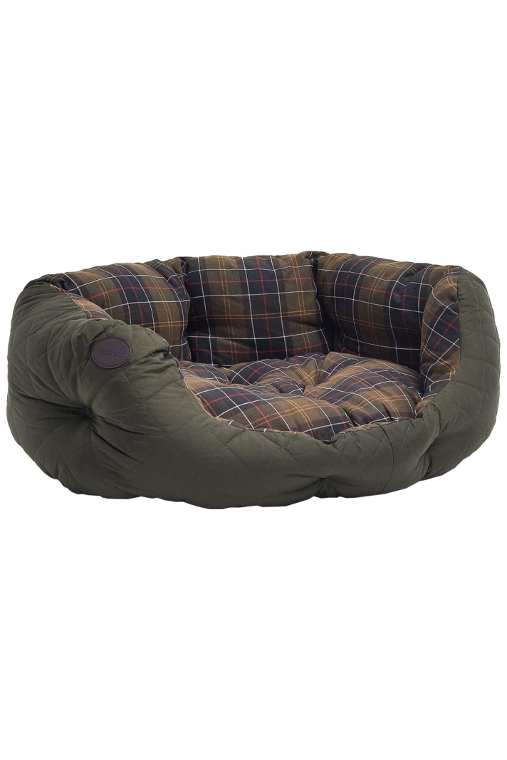 Barbour Quilted Dog Bed 24In