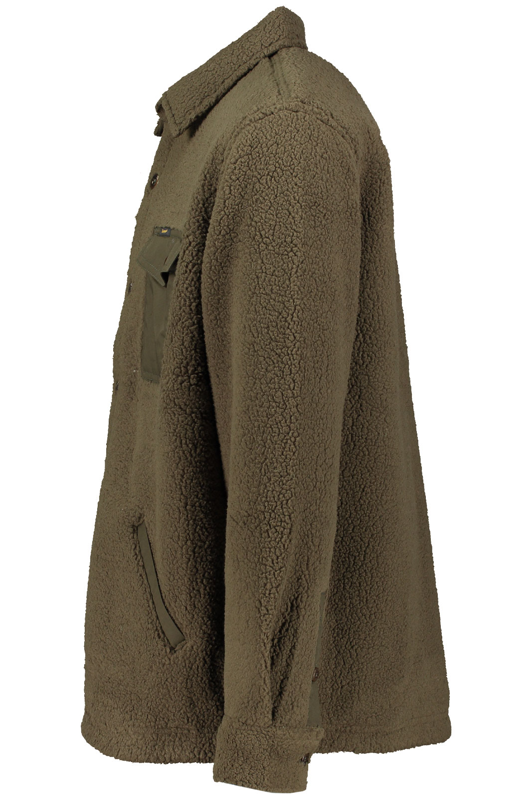 Mixed Sherpa Overshirt