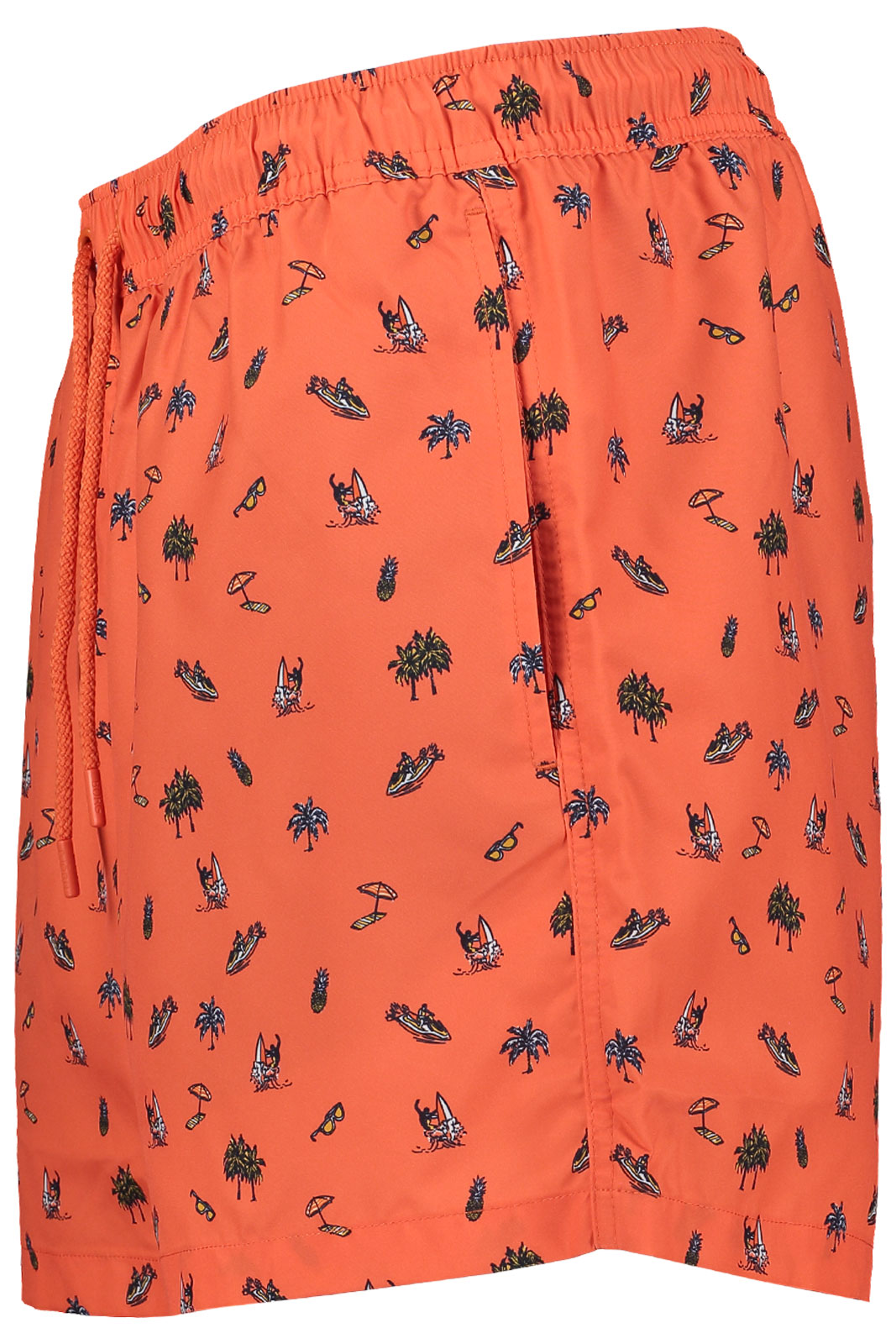 Borg Print Swim Shorts