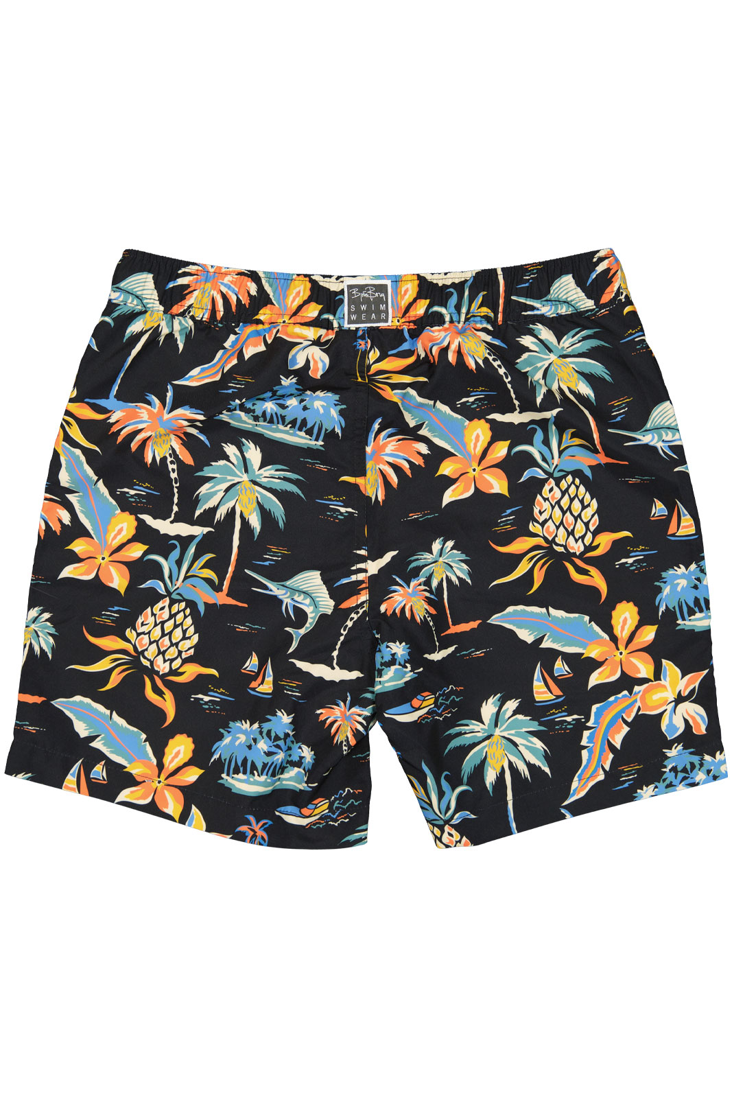 Borg Print Swim Shorts