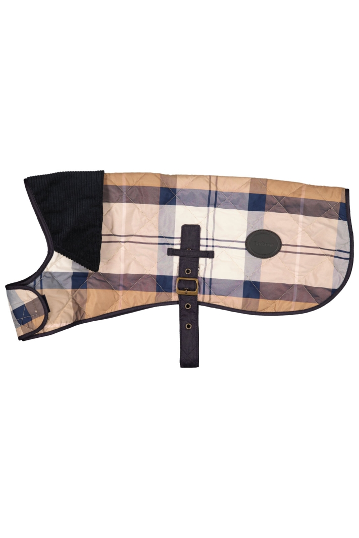 Barbour Tartan Dog Coat