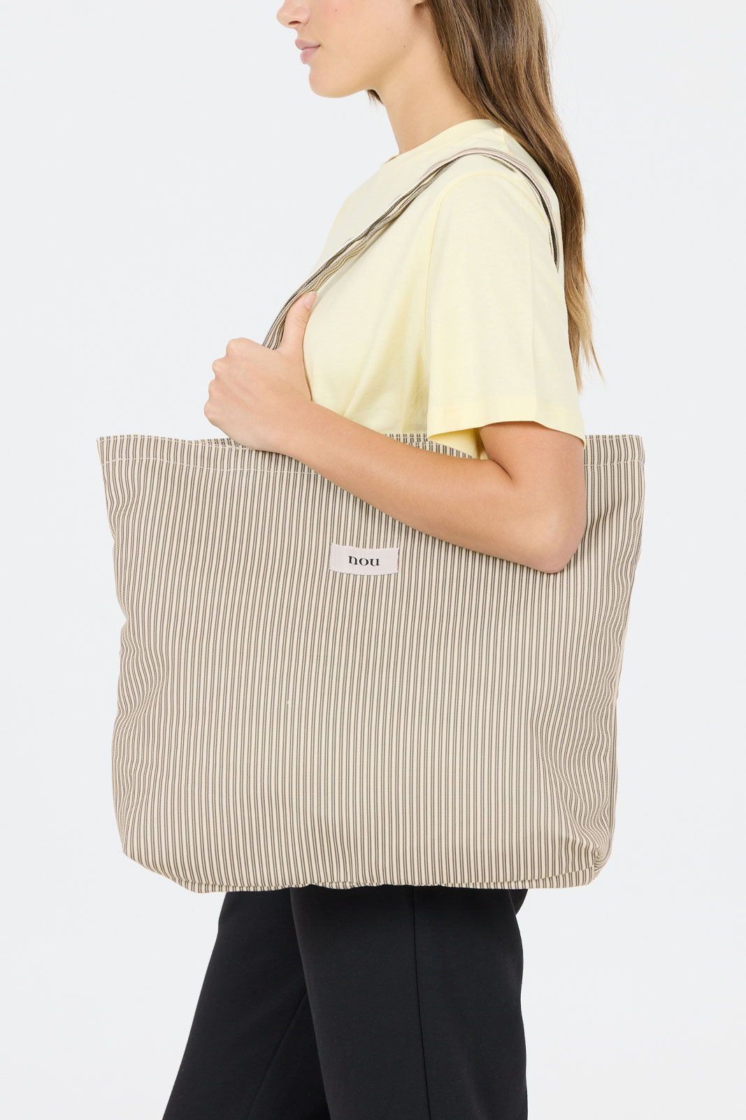 Striped Tote Bag