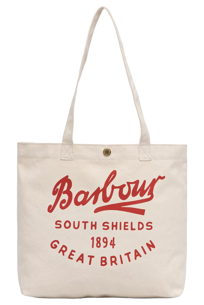 Barbour Script Tote