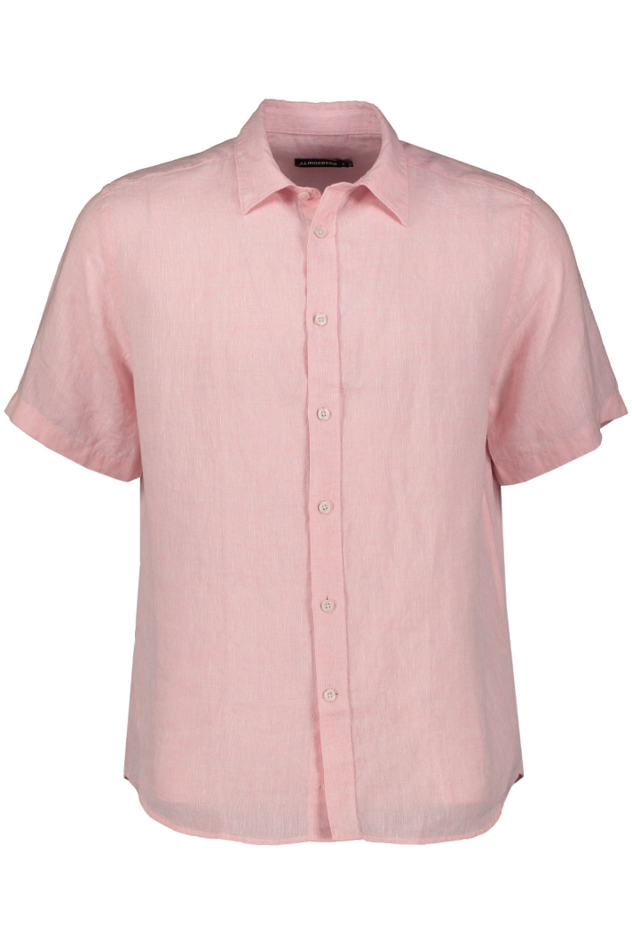 M Linen Melange Ss Shirt