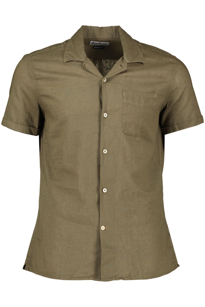 Barbour Garment Dyed Nelson S/s Regular Fit Shirt