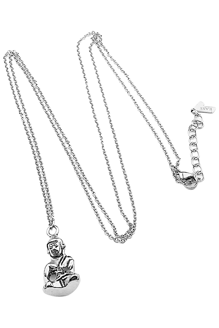 Namaste Halsband 90Cm Silver