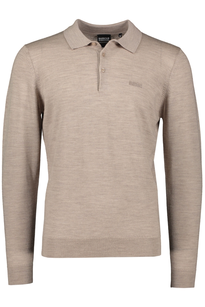 B.Intl Merlin Merino Ls Polo Shirt