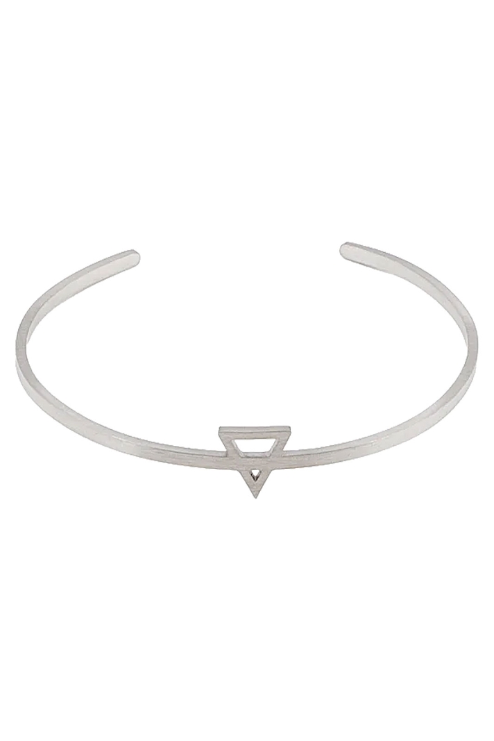 Earth Element Armband Silver