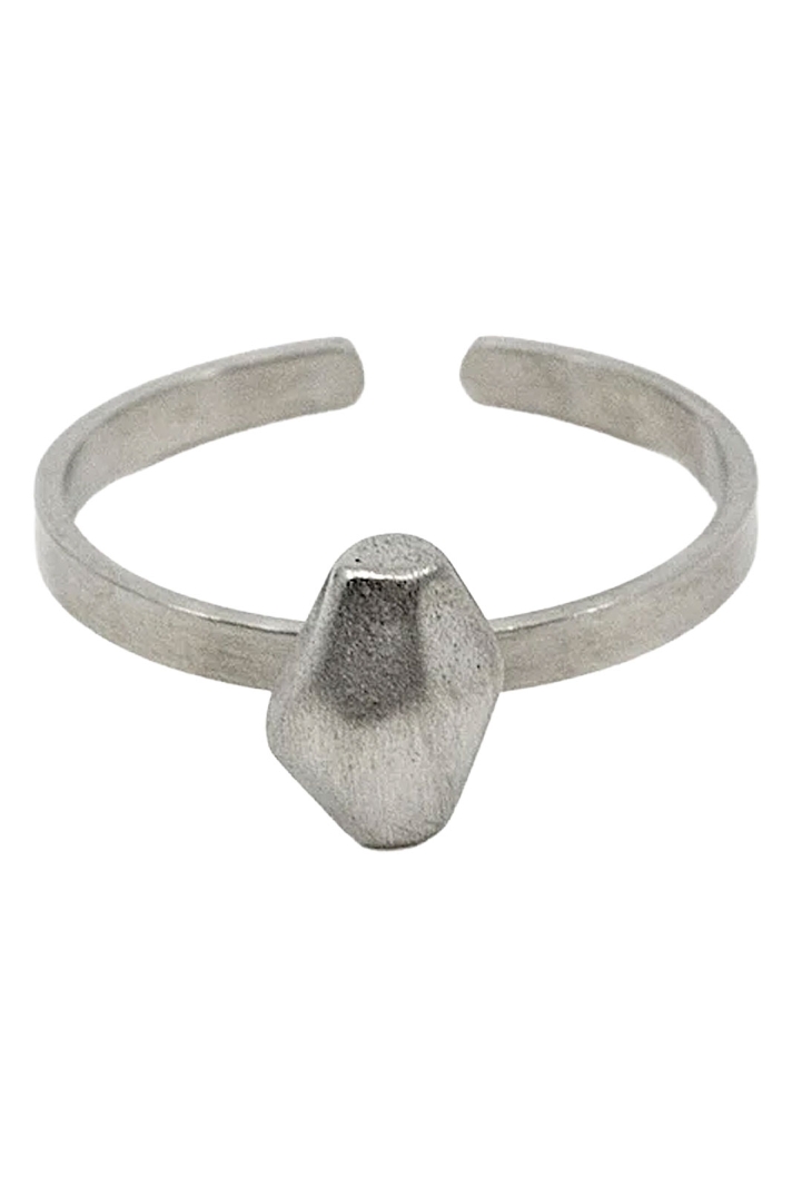 Rocky Ring Silver
