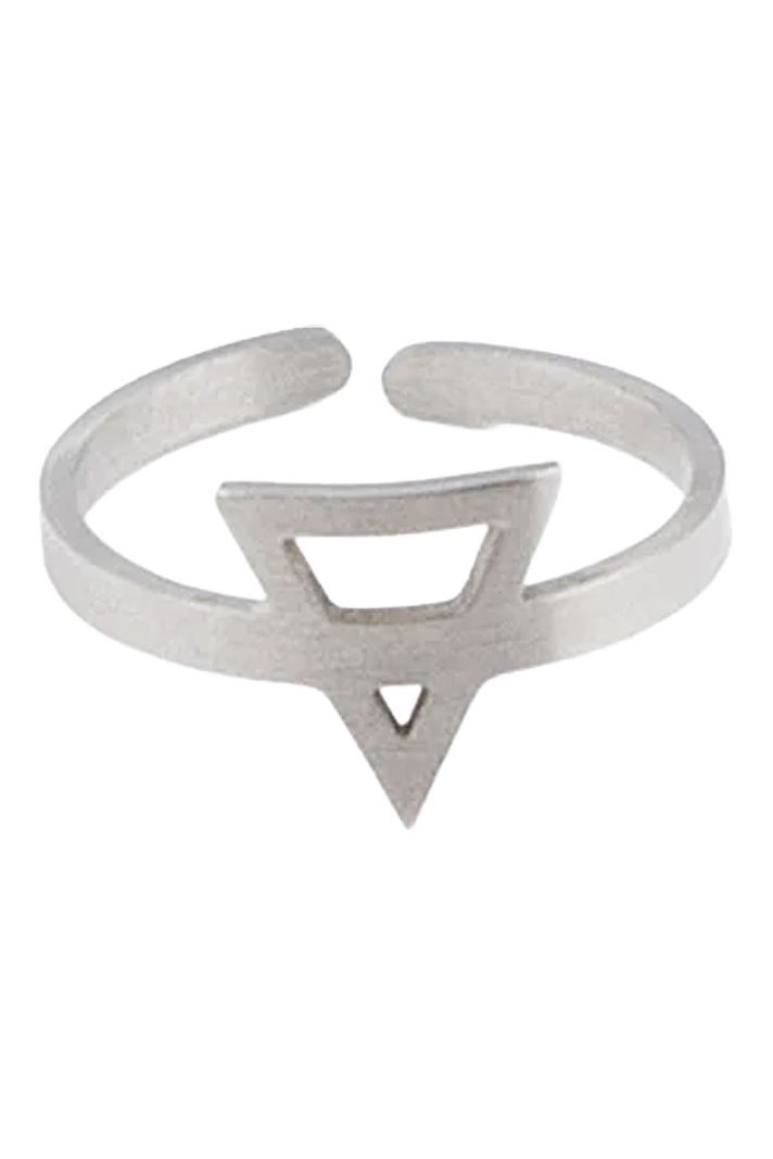 Earth Element Ring Silver