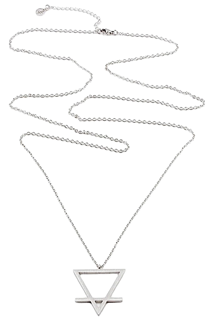 Earth Element Halsband 90Cm Silver