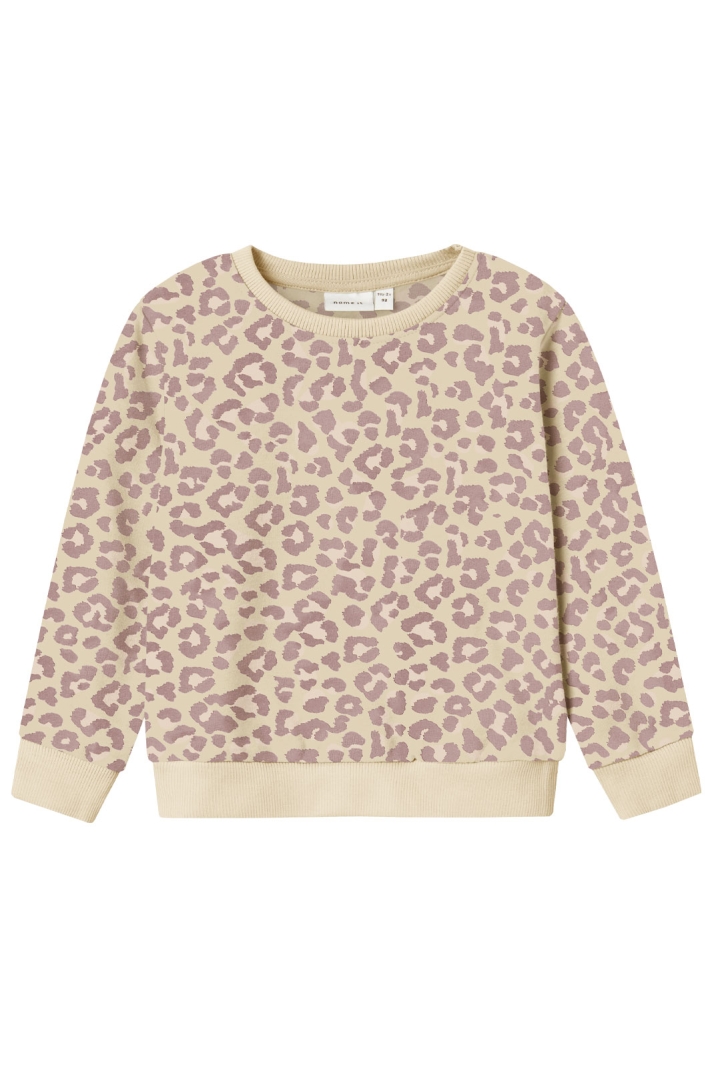 Nmfdavina Ls Sweat Fleece Bru Noos