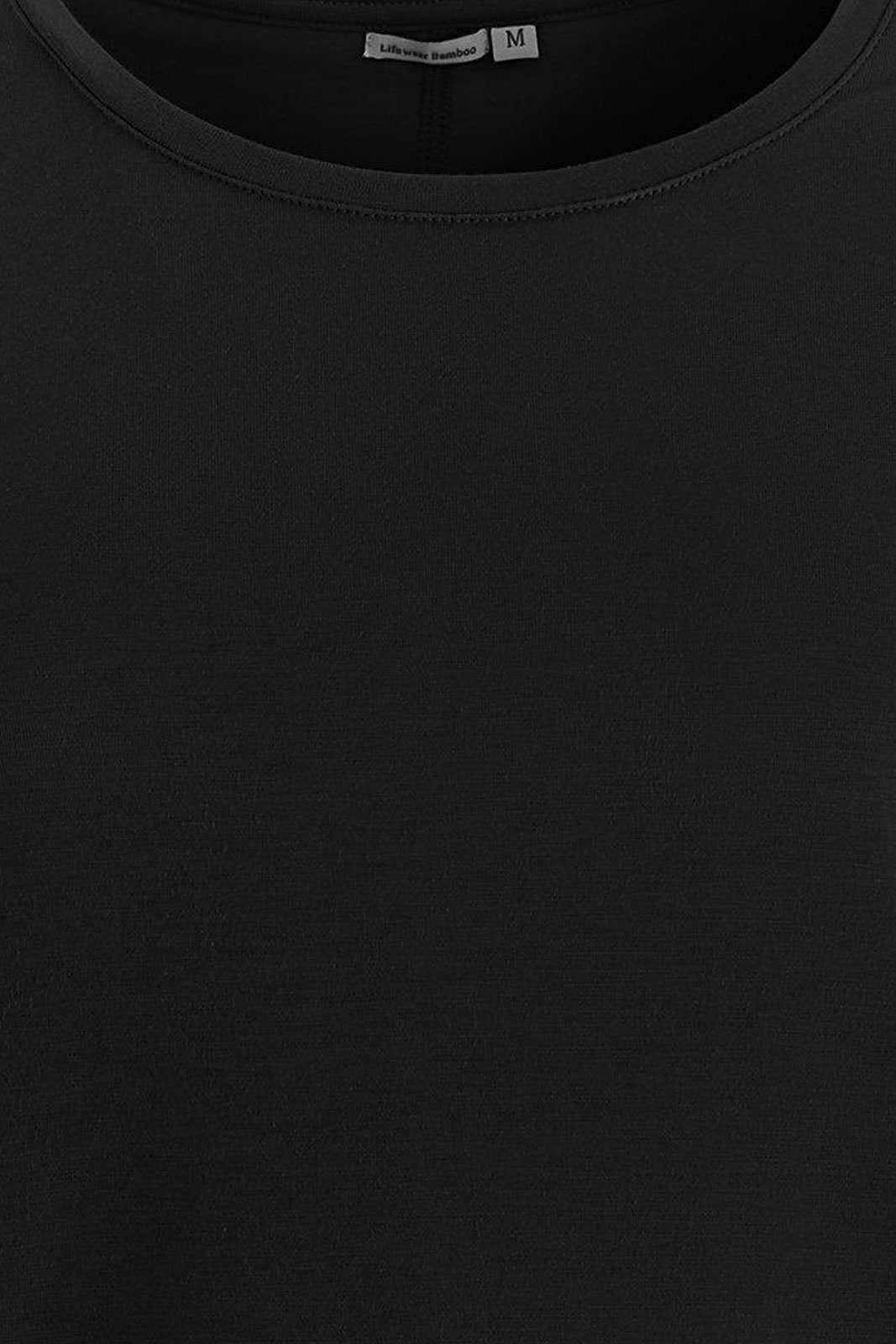 Topp Av Bambu O-neck Lång Ärm