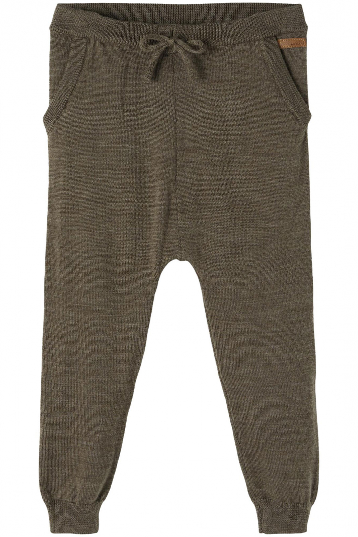 Nmmwhoopi Wool Knit Pant Xxii