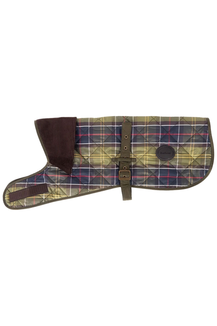 Barbour Tartan Dog Coat