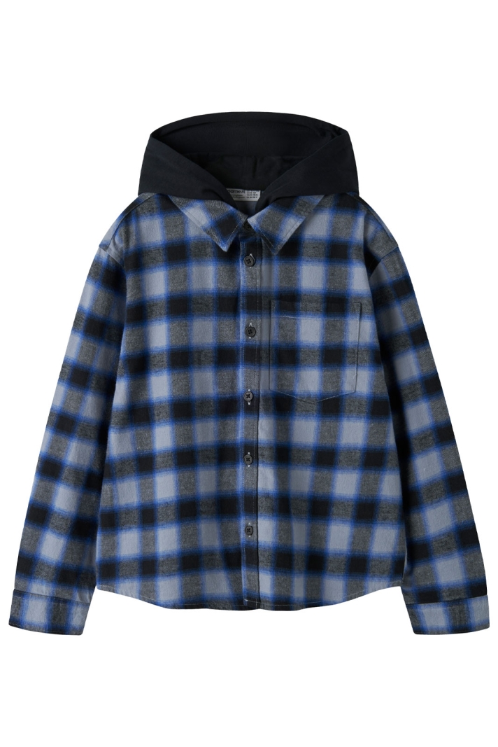NKMNAVIM LS OVERSHIRT WH