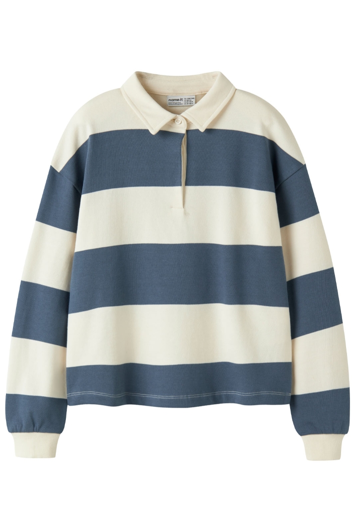 NKFLIRIK LS RLX POLO SWEAT UNB