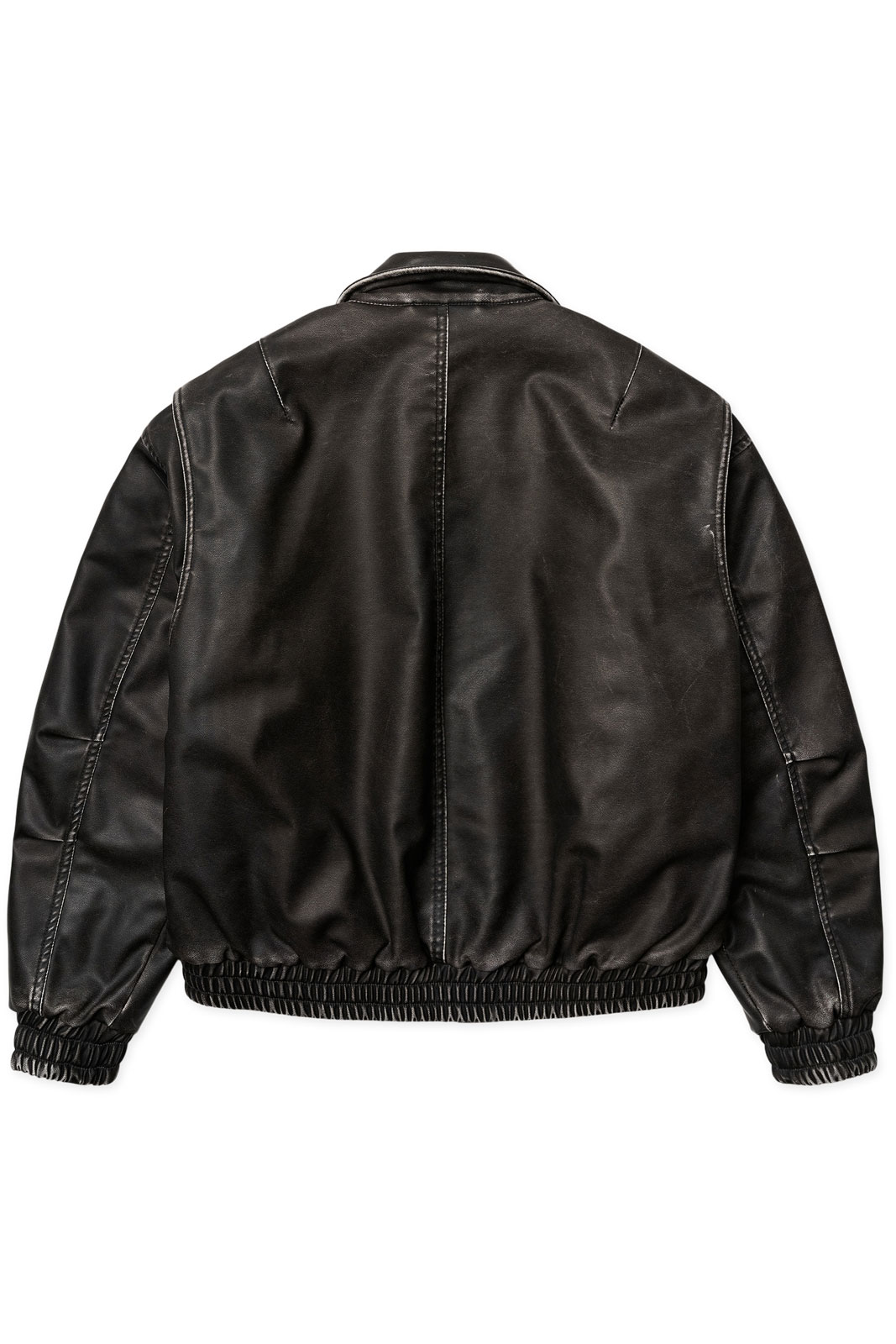 Wbbue Washed Pu Jacket