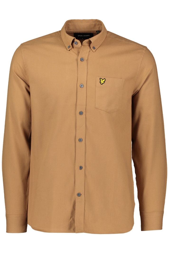 Plain Flannel Shirt