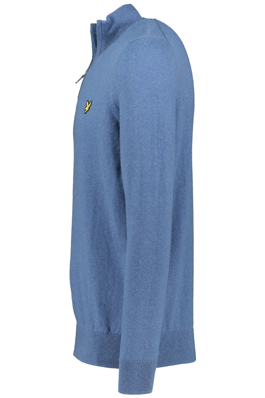 Cotton Merino Quarter Zip Jumper